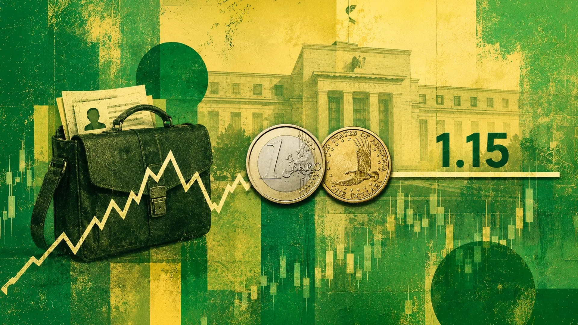 US Jobs Report Today: EURUSD Steadies at 1.15 against the Dollar