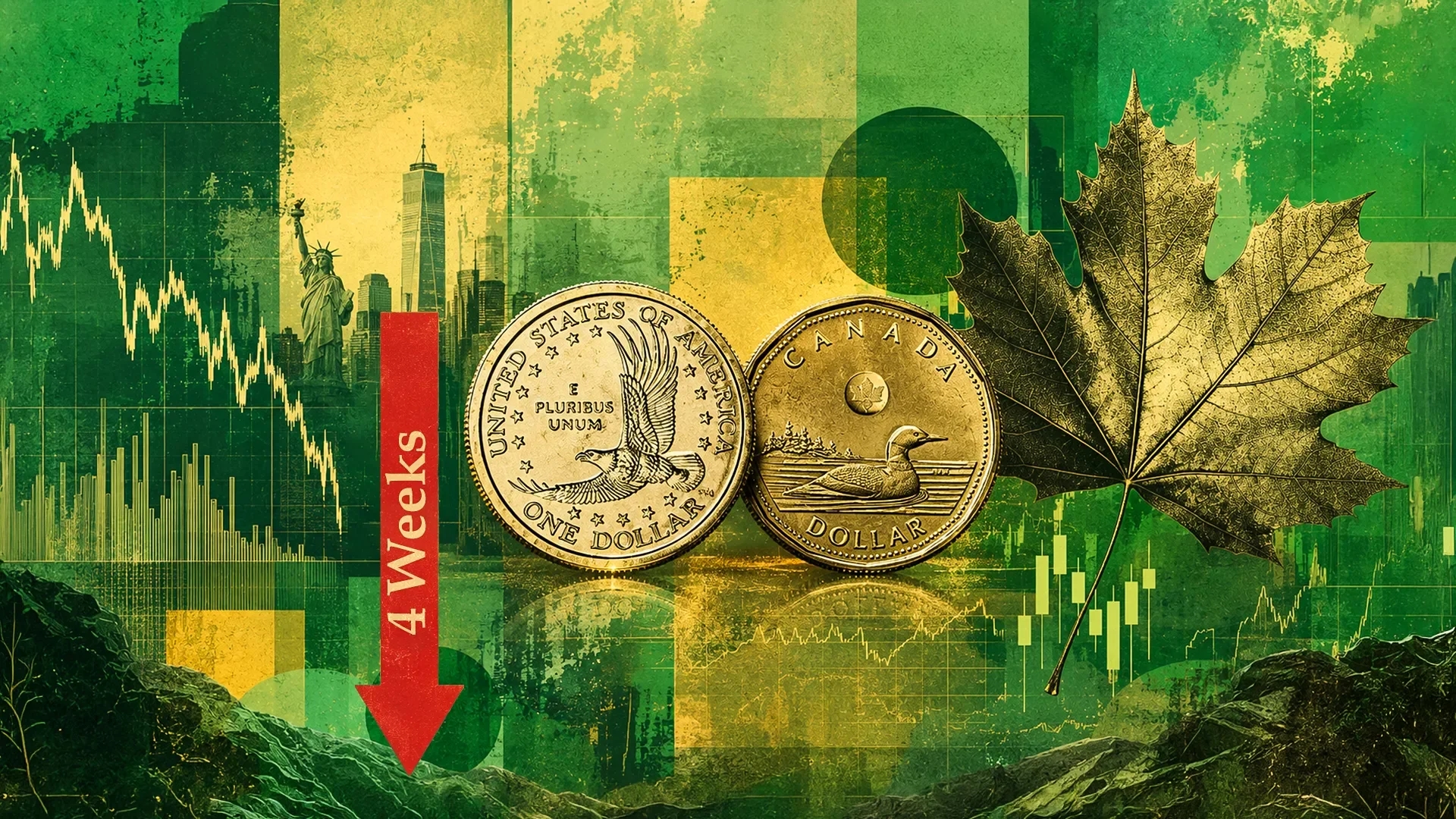 USD/CAD Hits 4-Week Low as BoC Rate Decision Looms