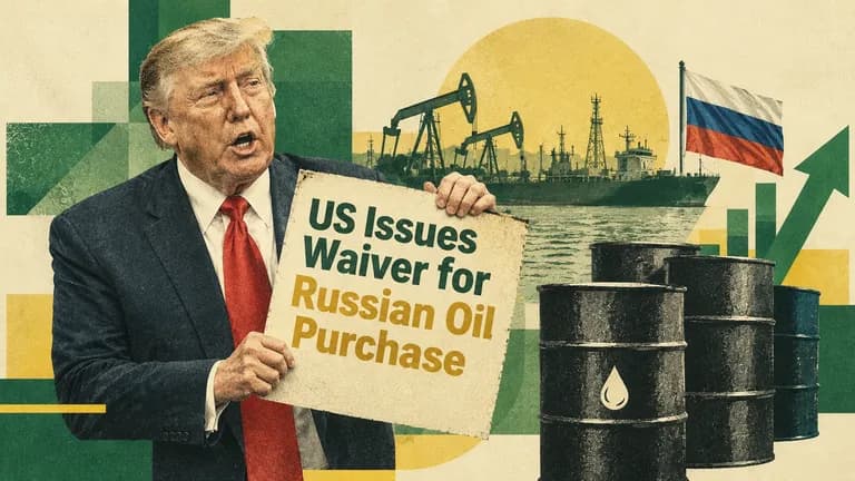 Oil Prices Falling After the Russia Sanctions Waiver