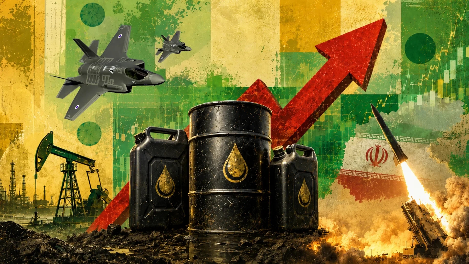 Crude Oil Surges Again as Iran-Israel Tensions Flare