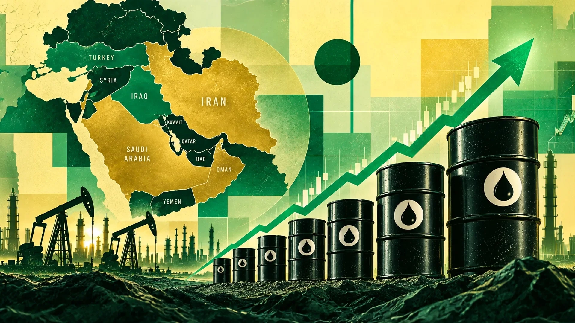 Oil Price Surges as Middle East Attack Continues