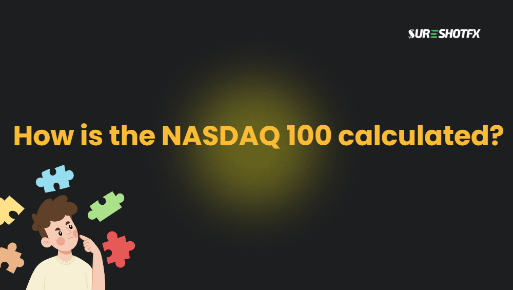 How is the NASDAQ 100 calculated?