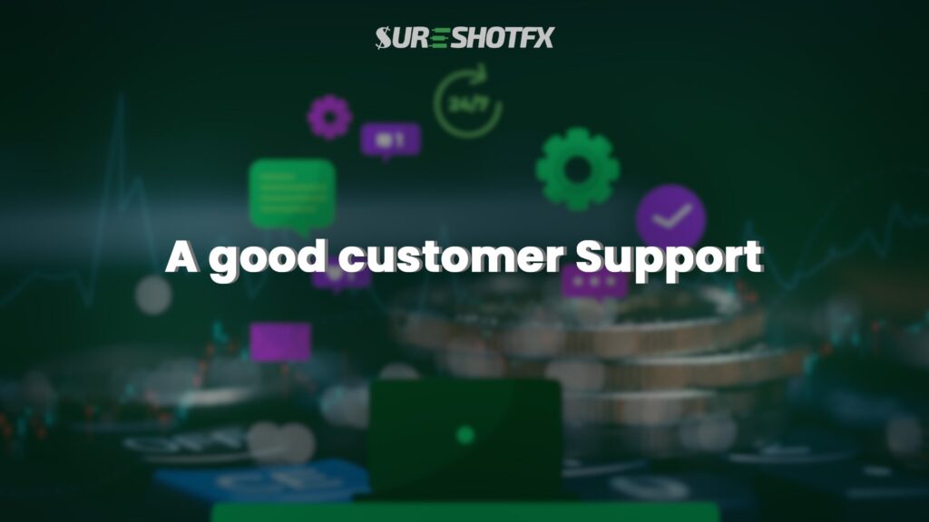 A good customer support for forex trading portrayed image