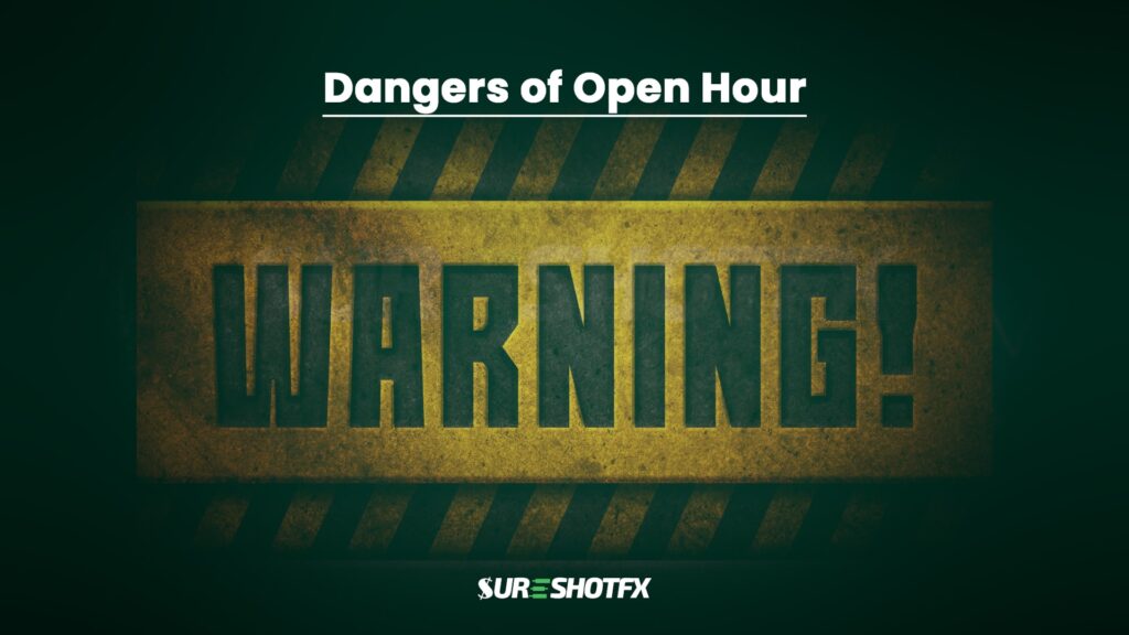 Warning shade showing Danger of Open Hour