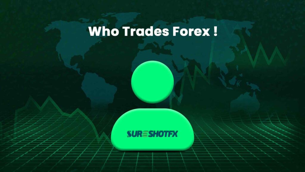 human emoji and text showing who trades forex.