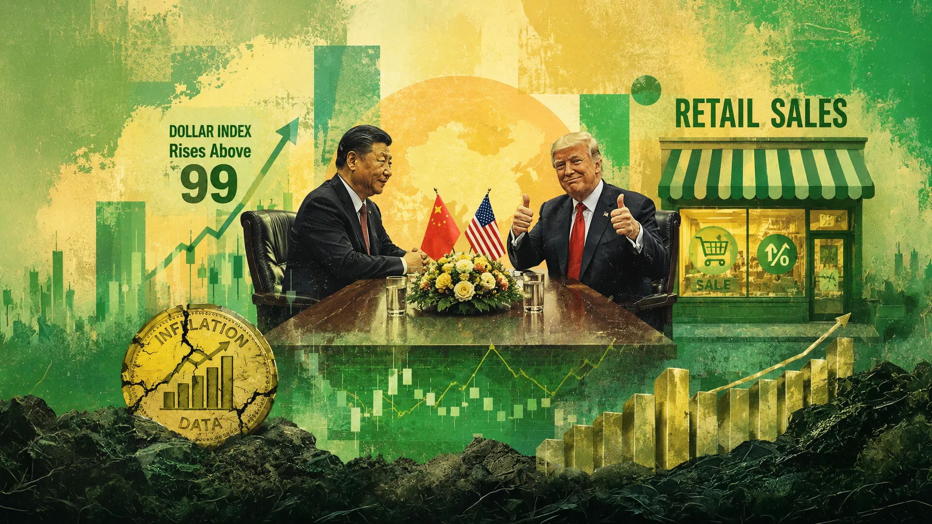 USD Hits Two Week High as Fed Outlook & China Summit